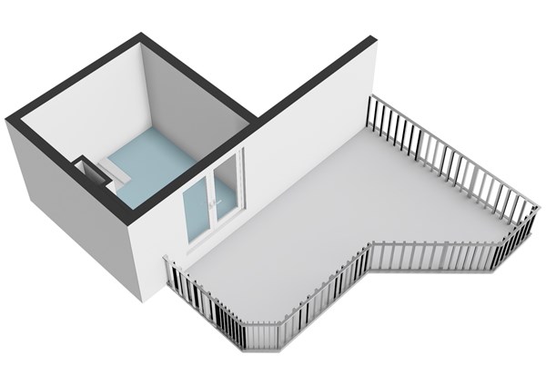 Floor plan - Heemstedestraat 7-3, 1059 CX Amsterdam 